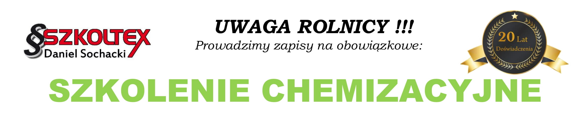 Zdjęcie poglądowe do artykułu: Kurs chemizacyjny ( )