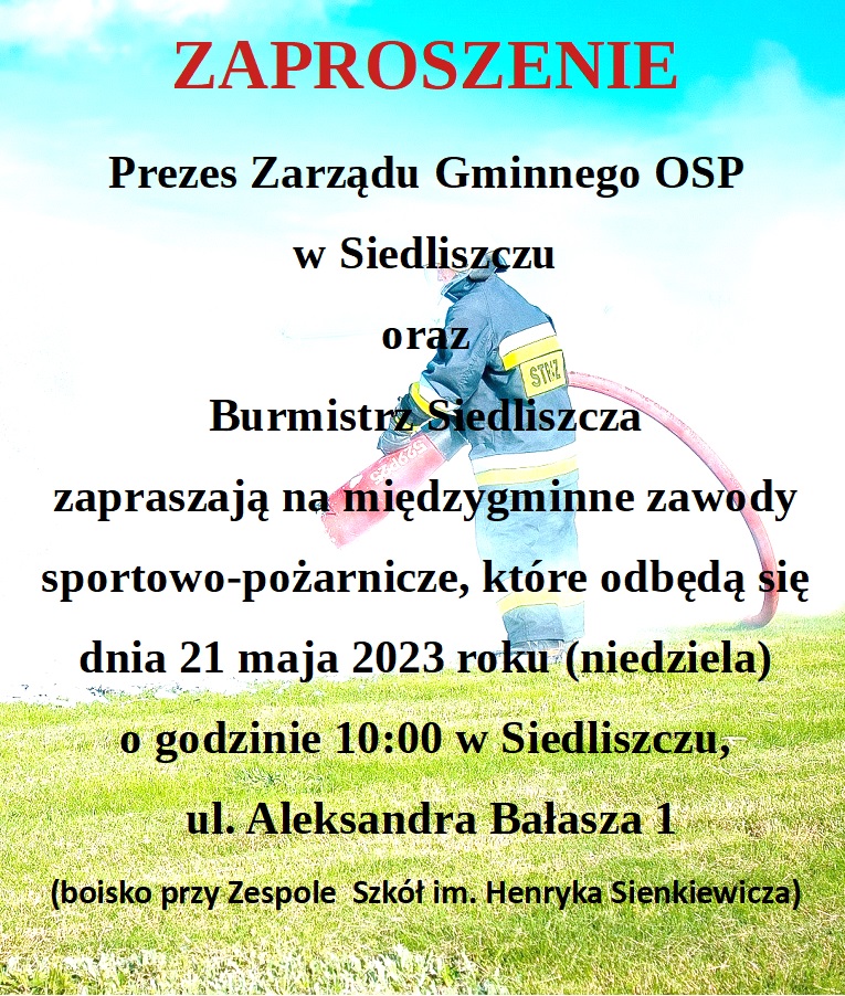Zawody OSP - zdjęcie ilustracyjne