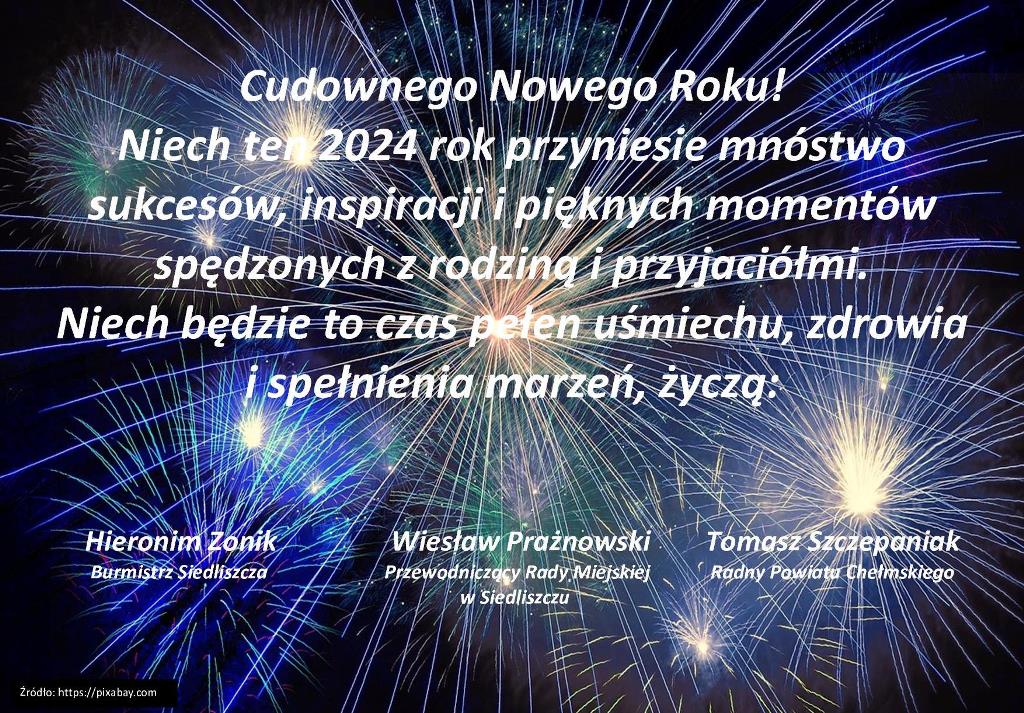 Zdjęcie poglądowe do artykułu: Cudownego Nowego Roku!  ( )