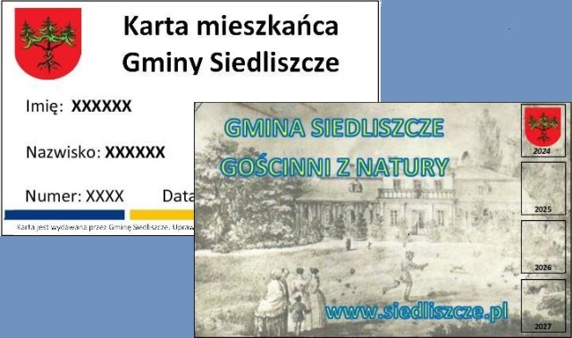 Zdjęcie poglądowe do artykułu: Karta Mieszkańca Gminy Siedliszcze ( )