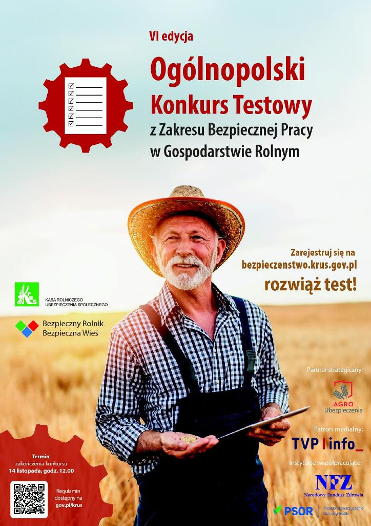 konkurs testowy plakat 20251