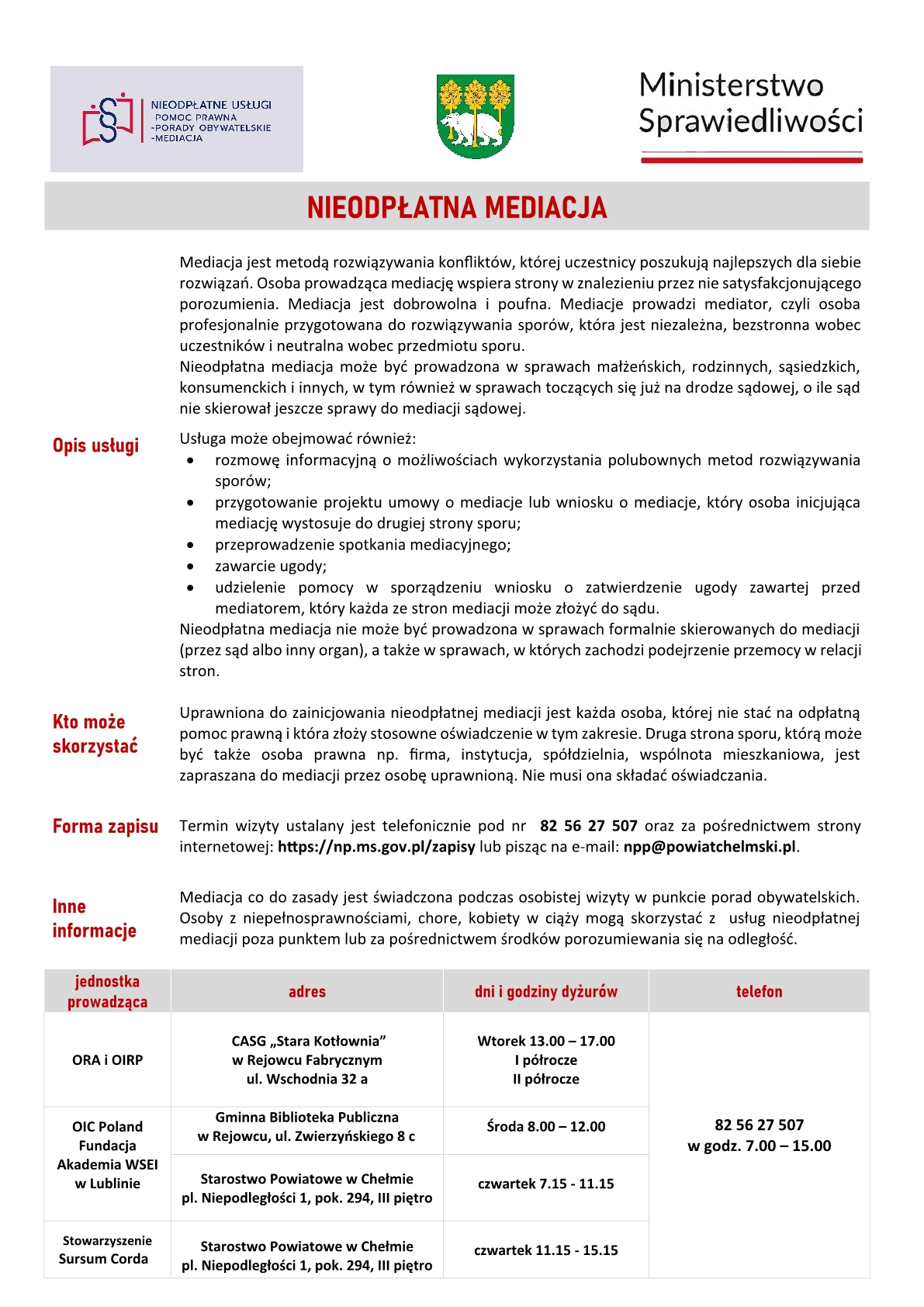 5 karta mediacja 2026