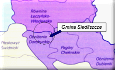 Mapa Gminy Siedliszcze